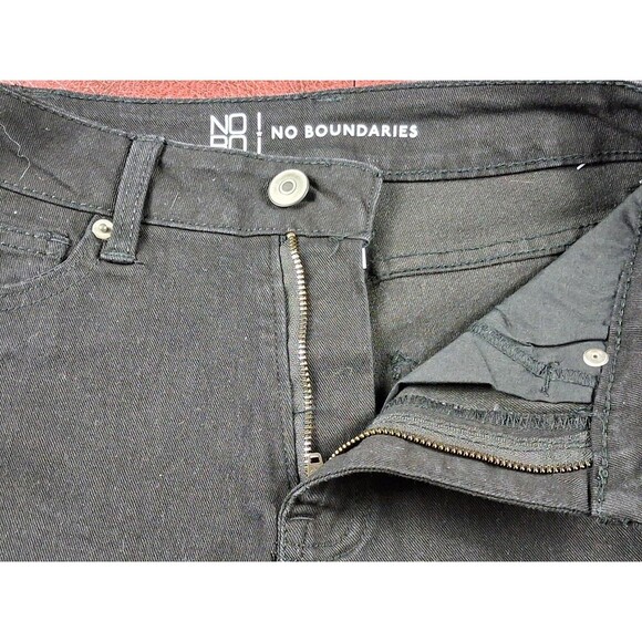 No Boundaries ~ Juniors' Size 3 ~ BLACK ~ Hi-Rise ~ Mom ~ Denim Blue Jeans - Picture 11 of 16